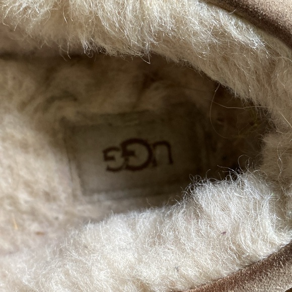 UGG moccasins. One moccasin does have a small mark on it. - Picture 3 of 5